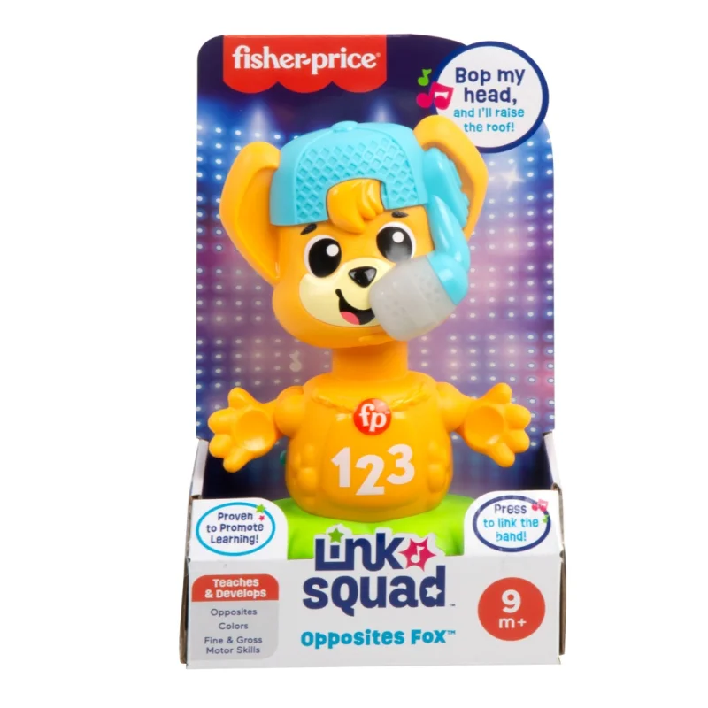 Fisher-Price Link Squad Lisek Przeciwieństwa Zabawka interaktywna HYL37 PL
