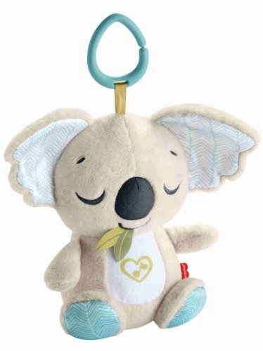 Fisher-Price Koala Muzyczny przenośny uspokajacz Zawieszka do wózka