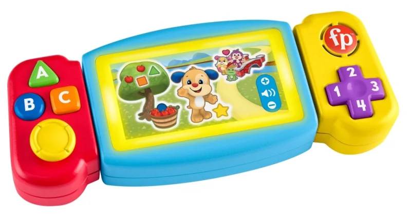 FISHER PRICE KONSOLA ABC MAŁEGO GRACZA UCZ SIĘ I ŚMIEJ HNN39