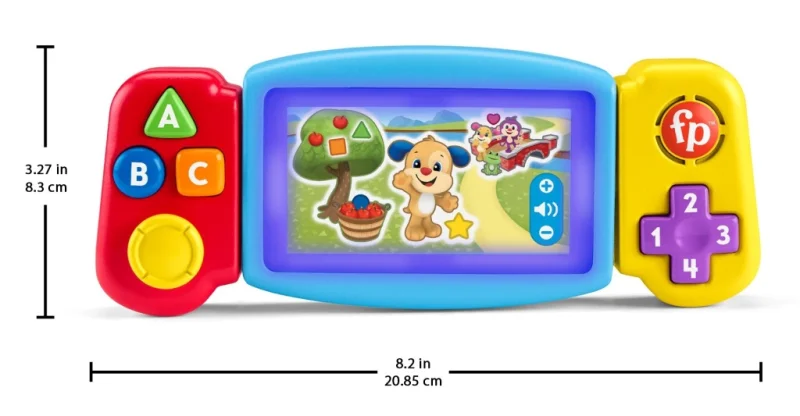 FISHER PRICE KONSOLA ABC MAŁEGO GRACZA UCZ SIĘ I ŚMIEJ HNN39
