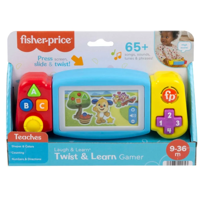 FISHER PRICE KONSOLA ABC MAŁEGO GRACZA UCZ SIĘ I ŚMIEJ HNN39