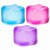 NICE ICE CUBE gniotek antystresowy Squishy SWIRL sensoryczn Kostka Lodu RÓŻ