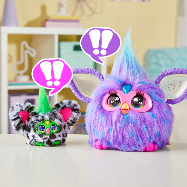 FURBY FURBLETS INTERAKTYWNA MASKOTKA KRÓWKA FURBIŚ 45 REAKCJI MOO-BOO