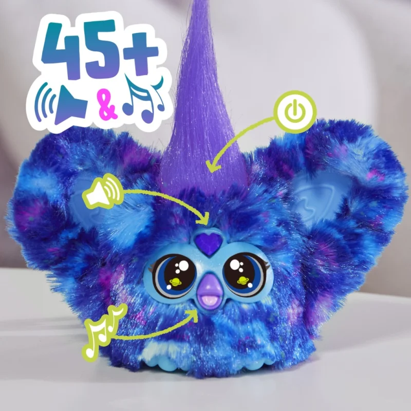 FURBY FURBLETS INTERAKTYWNA MASKOTKA FURBIŚ 45 REAKCJI STAR - LEE