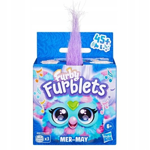 FURBY FURBLETS INTERAKTYWNA MASKOTKA FURBIŚ 45 REAKCJI MER - MAY