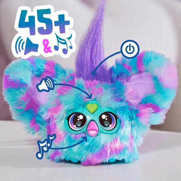 FURBY FURBLETS INTERAKTYWNA MASKOTKA FURBIŚ 45 REAKCJI MER - MAY