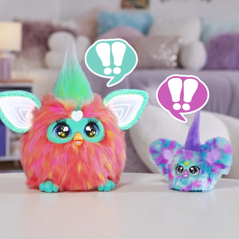 FURBY FURBLETS INTERAKTYWNA MASKOTKA FURBIŚ 45 REAKCJI MER - MAY