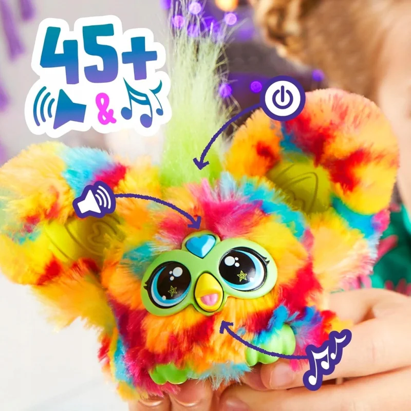 FURBY FURBLETS PIX-ELLE INTERAKTYWNA MASKOTKA HASBRO PONAD 45 REAKCJI