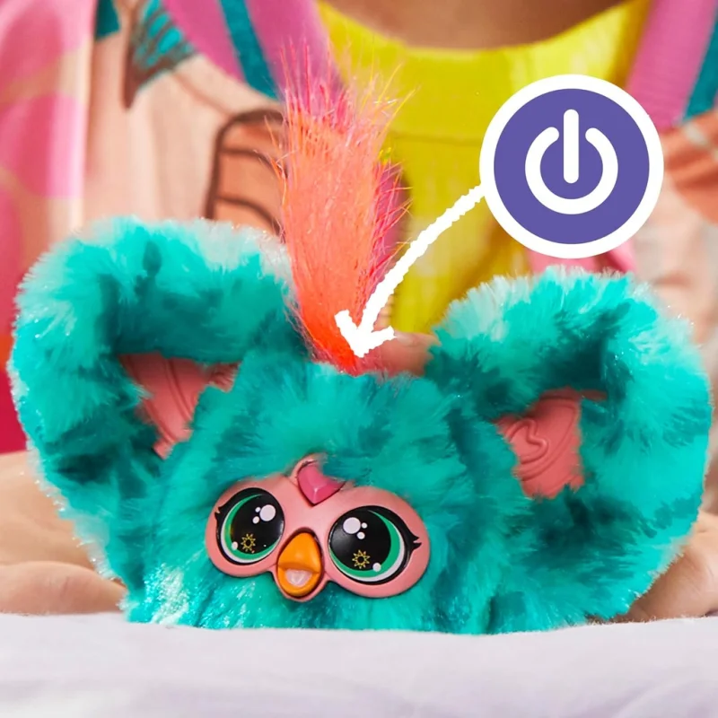 FURBY FURBLETS MELLO-NEE INTERAKTYWNA MASKOTKA HASBRO PONAD 45 REAKCJI