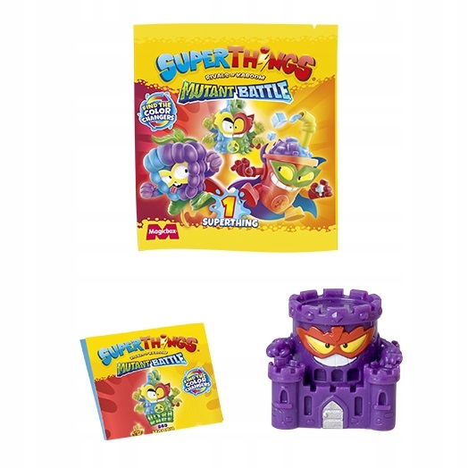 SUPER THINGS MUTANT BATTLE SASZETKA seria 12 ZINGS MAGIC BOX FIGURKA