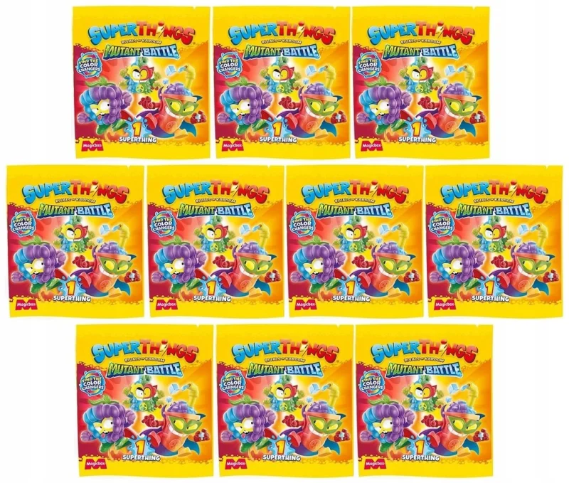 SUPER THINGS MUTANT BATTLE SASZETKA seria 12 ZINGS MAGIC BOX FIGURKA