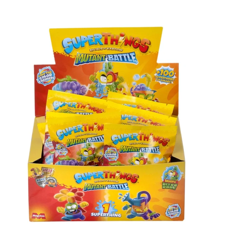 SUPER THINGS MUTANT BATTLE SASZETKA seria 12 ZINGS MAGIC BOX FIGURKA