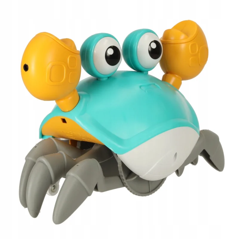 PEŁZAJĄCY KRAB INTERAKTYWNY CHODZI Dźwięk AKUMULATOR Gra Muzyka Światła USB