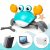 PEŁZAJĄCY KRAB INTERAKTYWNY CHODZI Dźwięk AKUMULATOR Gra Muzyka Światła USB