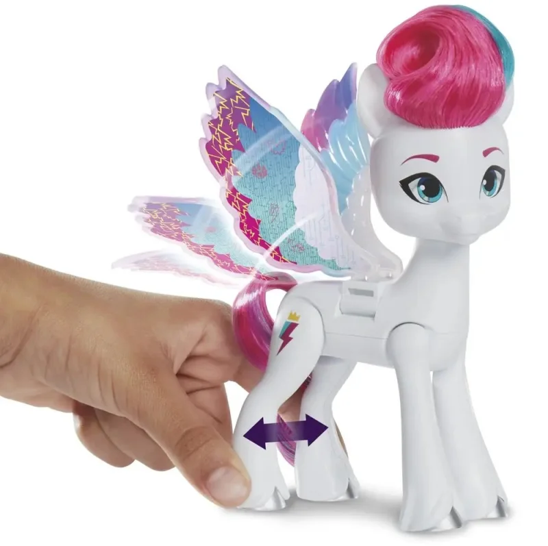 MY LITTLE PONY Kucyk ze skrzydłami Duża Zipp Storm F6446 + 10 Akcesoria