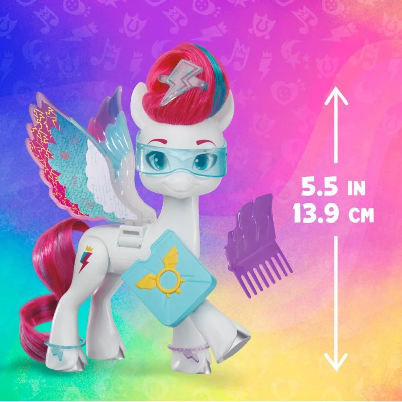 MY LITTLE PONY Kucyk ze skrzydłami Duża Zipp Storm F6446 + 10 Akcesoria