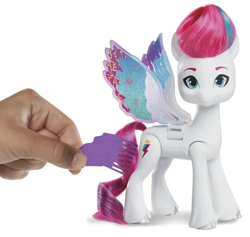 MY LITTLE PONY Kucyk ze skrzydłami Duża Zipp Storm F6446 + 10 Akcesoria