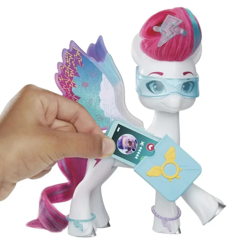 MY LITTLE PONY Kucyk ze skrzydłami Duża Zipp Storm F6446 + 10 Akcesoria