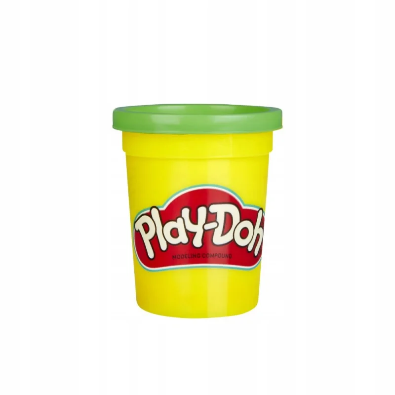 CIASTOLINA PLAY DOH TUBA MASA SENSORYCZNA ZIELONA 12 SZTUK 12-pak