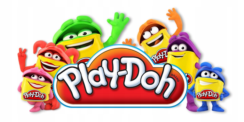 CIASTOLINA PLAY DOH TUBA MASA SENSORYCZNA ZIELONA 12 SZTUK 12-pak