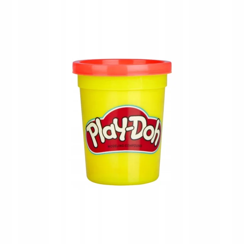 CIASTOLINA PLAY DOH TUBA MASA SENSORYCZNA CZERWONA 12 SZTUK 12-pak