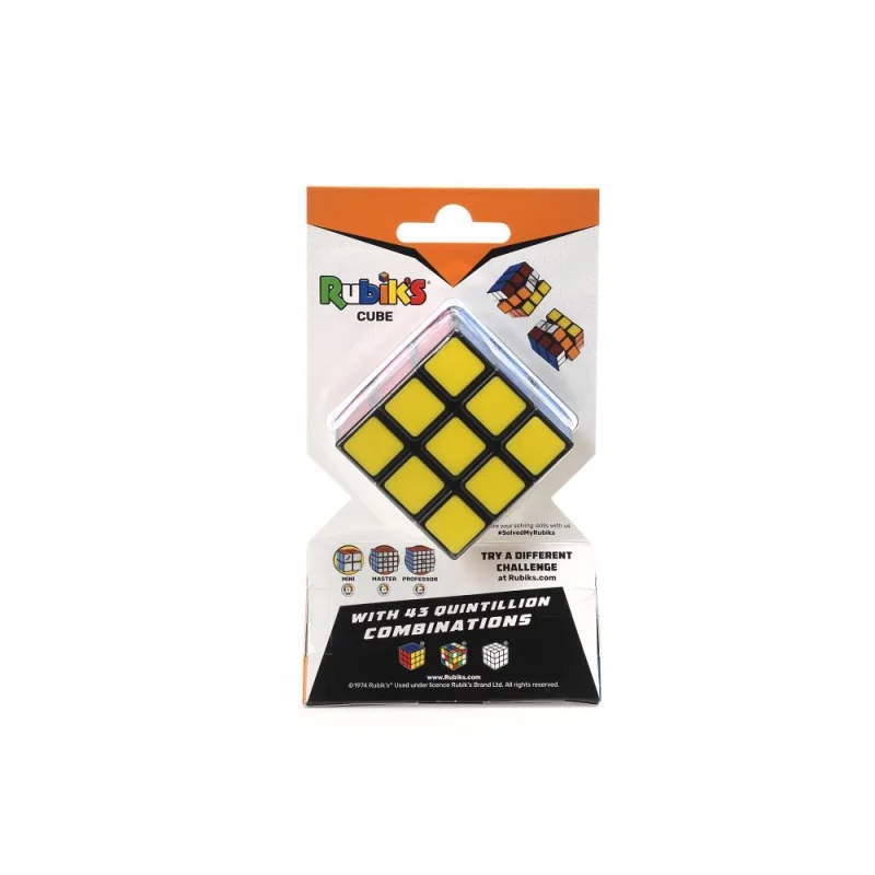 KOSTKA RUBIKA ORYGINALNA RUBIK'S KLASYCZNA 3X3 Układanka logiczna oryginał
