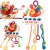 MONTESSORI ABAWKA SENSORYCZNA PRZECIĄGANIEC GRYZAK PULL STRING TOY SZNURKI