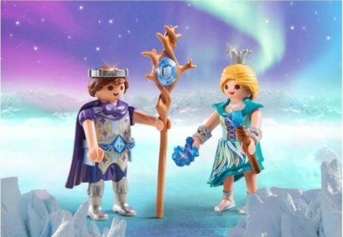 PLAYMOBIL 71208 lodowa Księżniczka i Książę 2 figurki akcesoria
