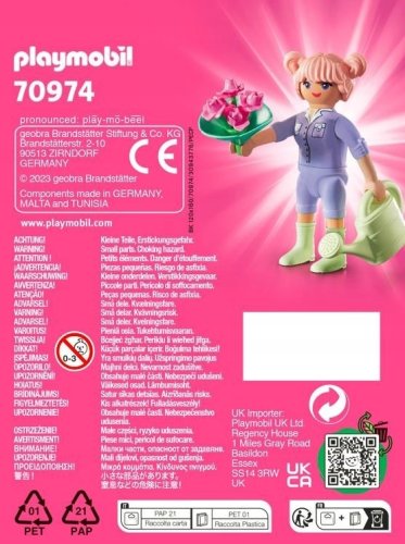 PLAYMOBIL 70974 Kwiaciarka figurka klocki laleczka