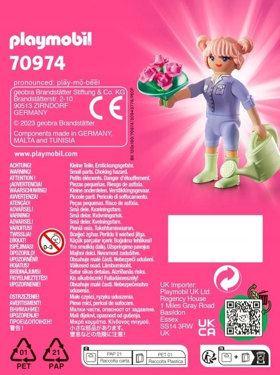 PLAYMOBIL 70974 Kwiaciarka figurka klocki laleczka