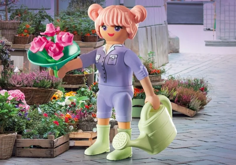 PLAYMOBIL 70974 Kwiaciarka figurka klocki laleczka