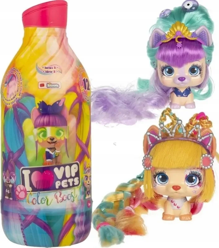 I LOVE VIP PETS COLOR BOOST PIESEK FIGURKA AKCESOR