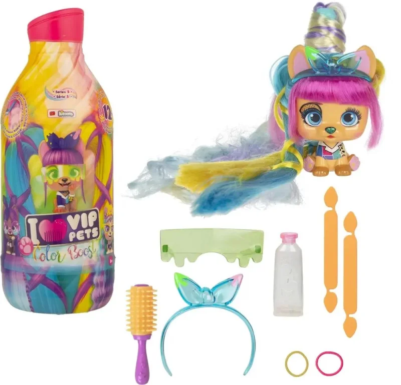 I LOVE VIP PETS COLOR BOOST PIESEK FIGURKA AKCESOR