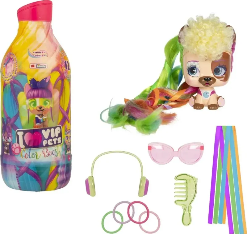 I LOVE VIP PETS COLOR BOOST PIESEK FIGURKA AKCESOR
