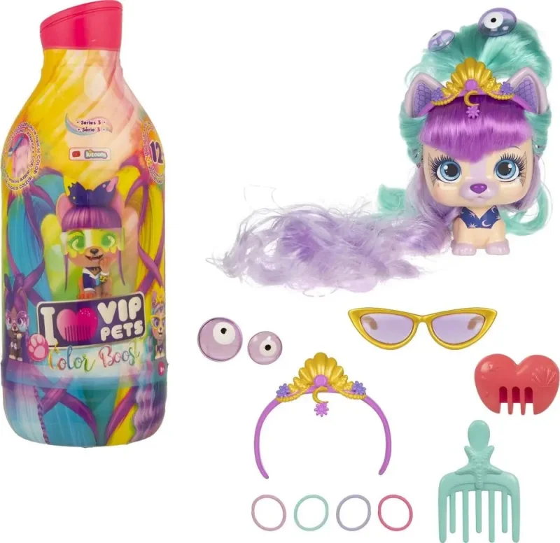 I LOVE VIP PETS COLOR BOOST PIESEK FIGURKA AKCESOR