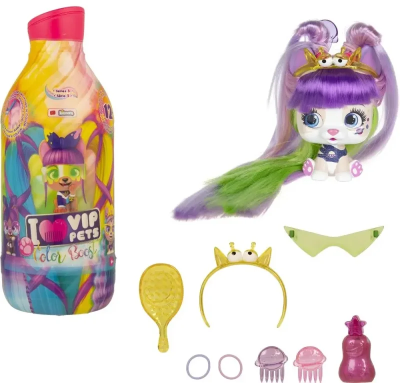 I LOVE VIP PETS COLOR BOOST PIESEK FIGURKA AKCESOR