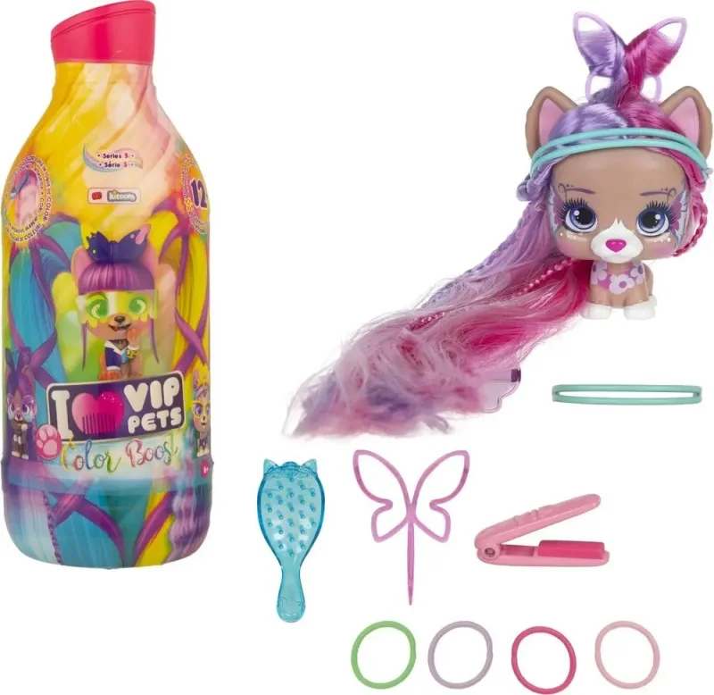 I LOVE VIP PETS COLOR BOOST PIESEK FIGURKA AKCESOR