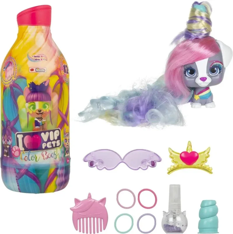 I LOVE VIP PETS COLOR BOOST PIESEK FIGURKA AKCESOR