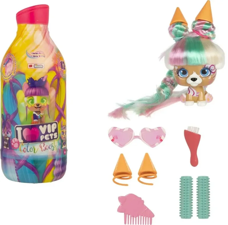 I LOVE VIP PETS COLOR BOOST PIESEK FIGURKA AKCESOR