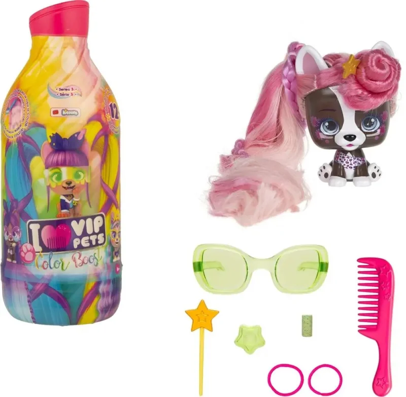 I LOVE VIP PETS COLOR BOOST PIESEK FIGURKA AKCESOR