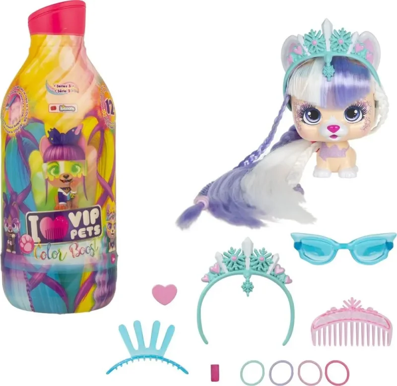 I LOVE VIP PETS COLOR BOOST PIESEK FIGURKA AKCESOR