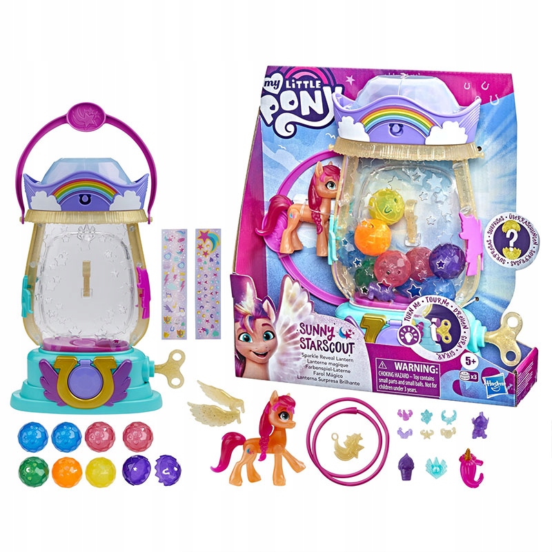 MY LITTLE PONY MAGICZNA LATARNIA + KUCYK SUNNY
