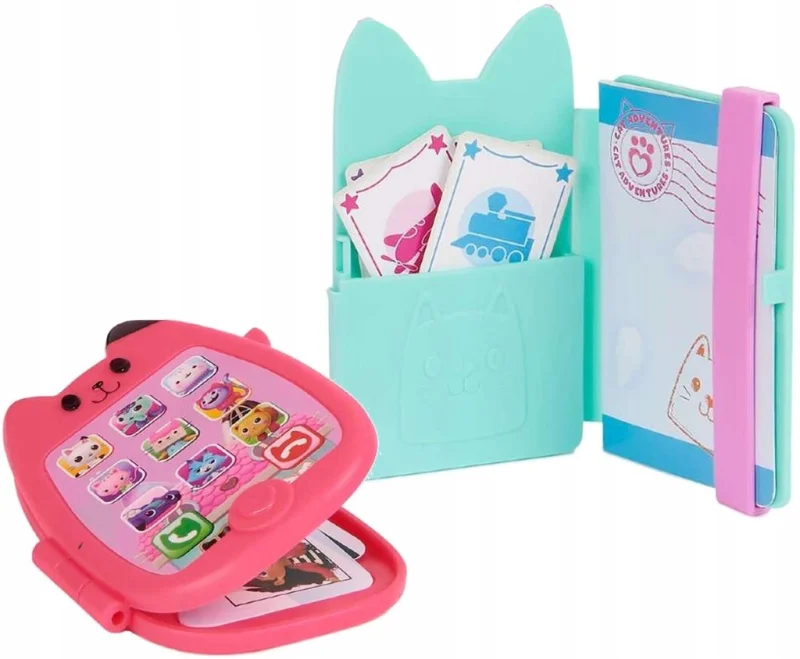 KOCI DOMEK GABI PLECAK I AKCESORIA PODRÓŻNE 11 ELEMENTÓW TELEFON + KOMPAS