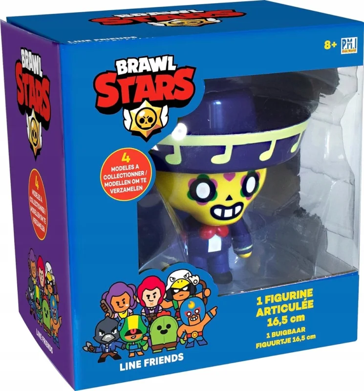 BRAWL STARS ZADYMIARZ POCO FIGURKA RUCHOMA POSTAĆ Z GRY ORYGINAŁ 16,5 CM