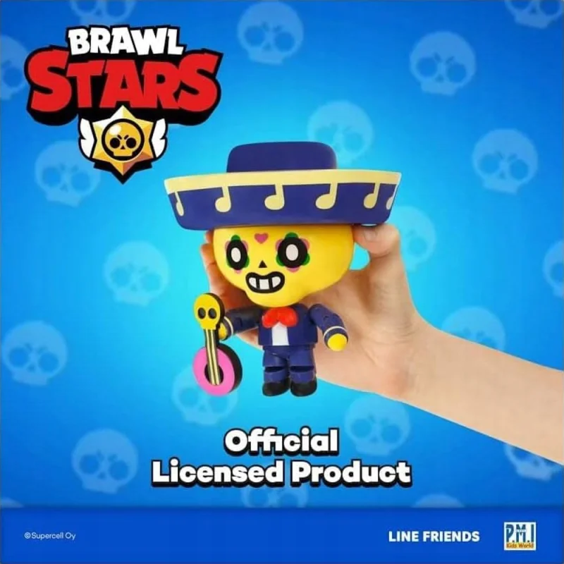 BRAWL STARS ZADYMIARZ POCO FIGURKA RUCHOMA POSTAĆ Z GRY ORYGINAŁ 16,5 CM