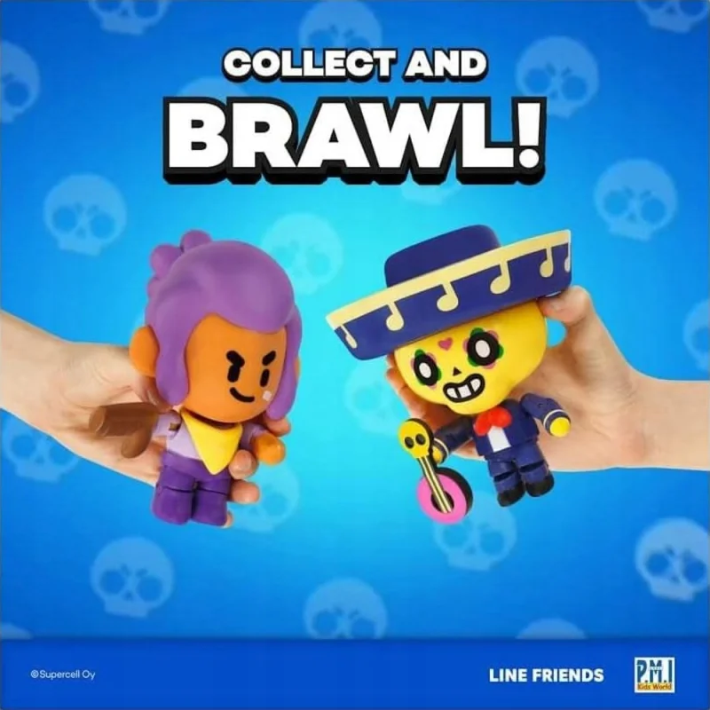BRAWL STARS ZADYMIARZ POCO FIGURKA RUCHOMA POSTAĆ Z GRY ORYGINAŁ 16,5 CM