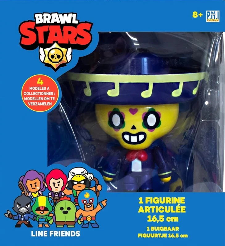 BRAWL STARS ZADYMIARZ POCO FIGURKA RUCHOMA POSTAĆ Z GRY ORYGINAŁ 16,5 CM