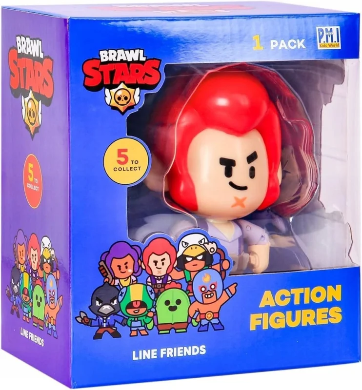 BRAWL STARS ZADYMIARZ COLT FIGURKA RUCHOMA POSTAĆ Z GRY ORYGINAŁ 11,5 CM