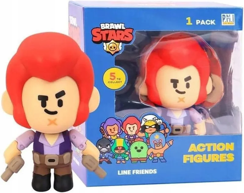 BRAWL STARS ZADYMIARZ COLT FIGURKA RUCHOMA POSTAĆ Z GRY ORYGINAŁ 11,5 CM